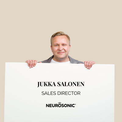 Jukka Salonen börjar som försäljningsdirektör för Neurosonic