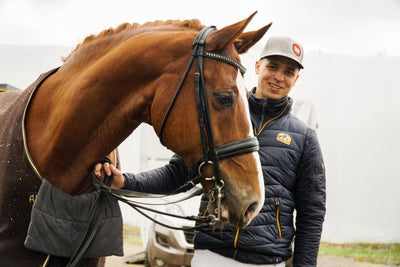 Dressyrryttaren och kommersiella piloten Antti Lehtilä får hjälp av Neurosonic för både jetlag och återhämtning från sport 